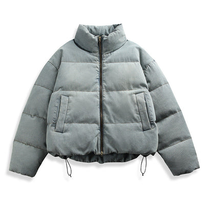 Mens Loose-Fit Padded Down Jacket Outerwear