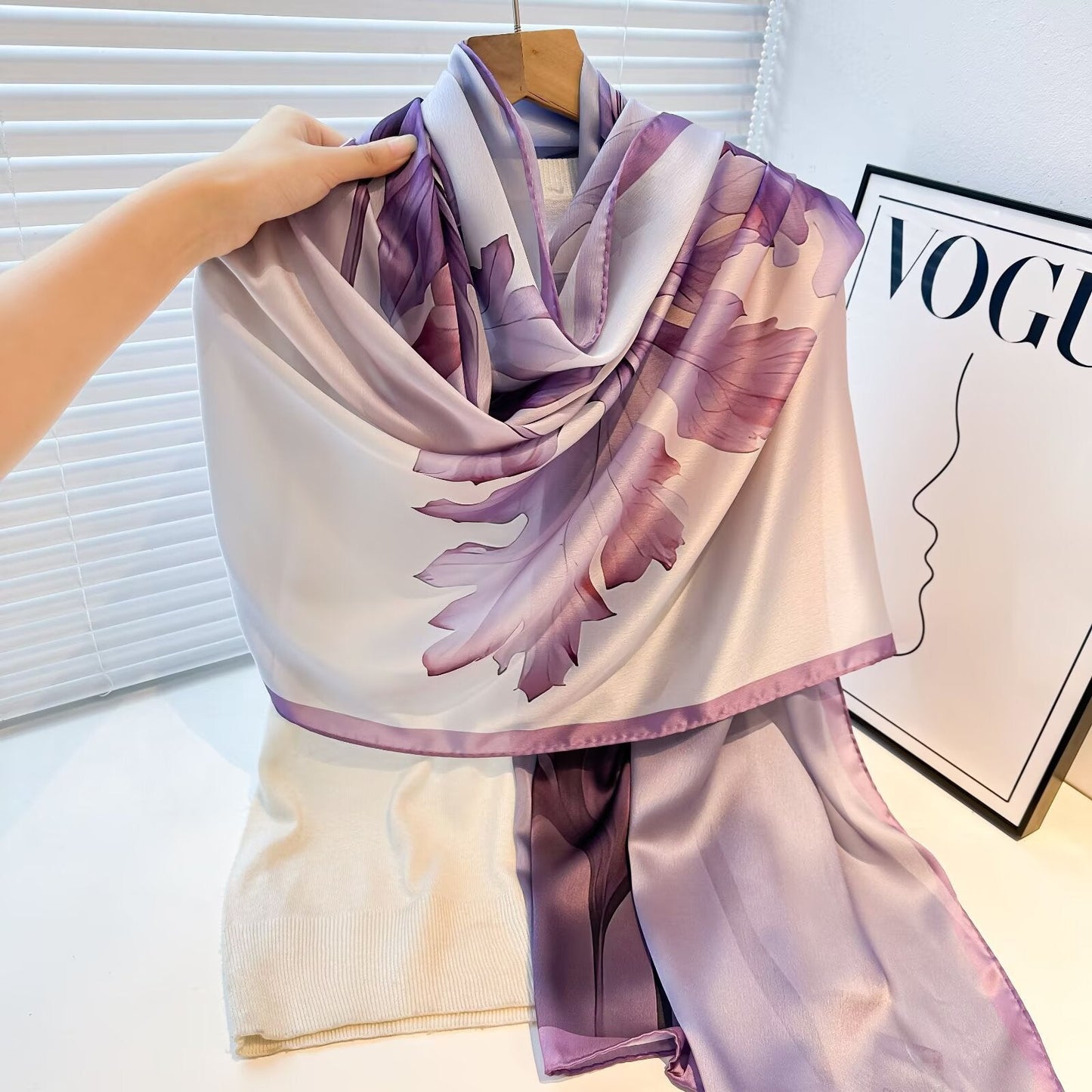 Silk Sun-protection Versatile Beach Scarf