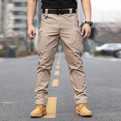 Mens Workwear Trousers High-Street Quick-Drying Military-Style Tactical Pants