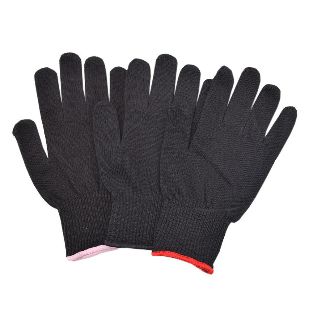 Curling Iron Gloves Heat Resistant Hand Protection For Hair Styling And Heat Treatments