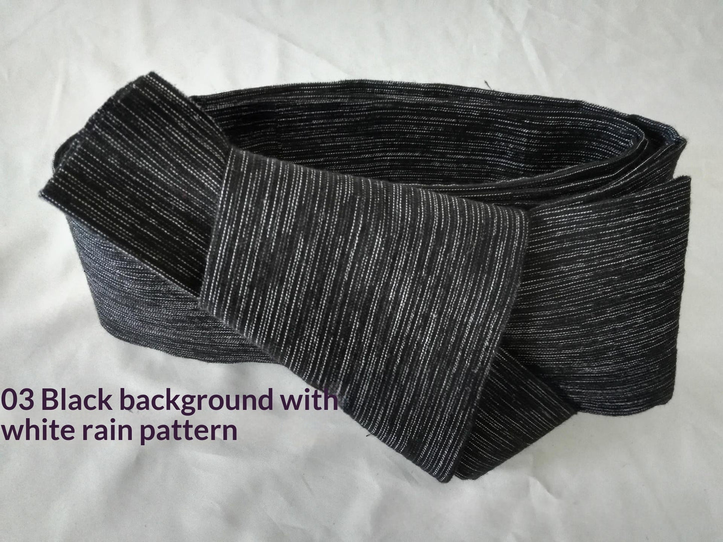 Japanese-style Kimono Yukata Cotton Pre-tied Waist Belt
