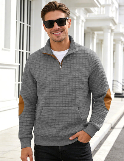 Mens Casual Long-sleeve Hoodie Top
