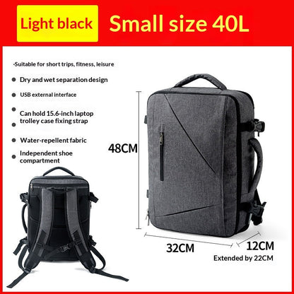 Travel Man Extra-Large Capacity Travel Backpack