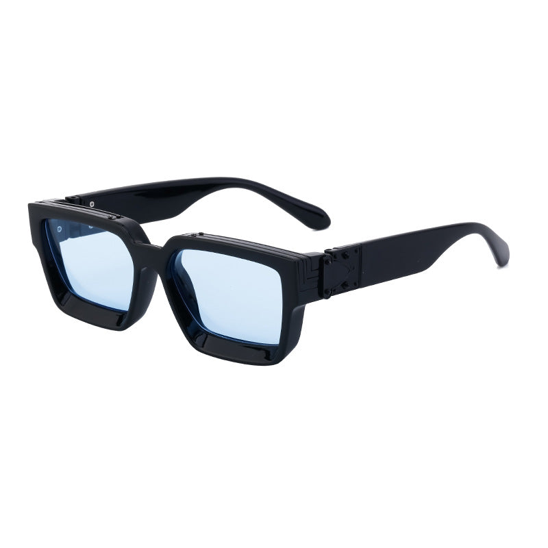 Millionaire Same Style Sunglasses For Men, Fashionable Internet Celebrity Sunglasses For Women, High-End Glasses, Square Frame Sunglasses, Cross-Border