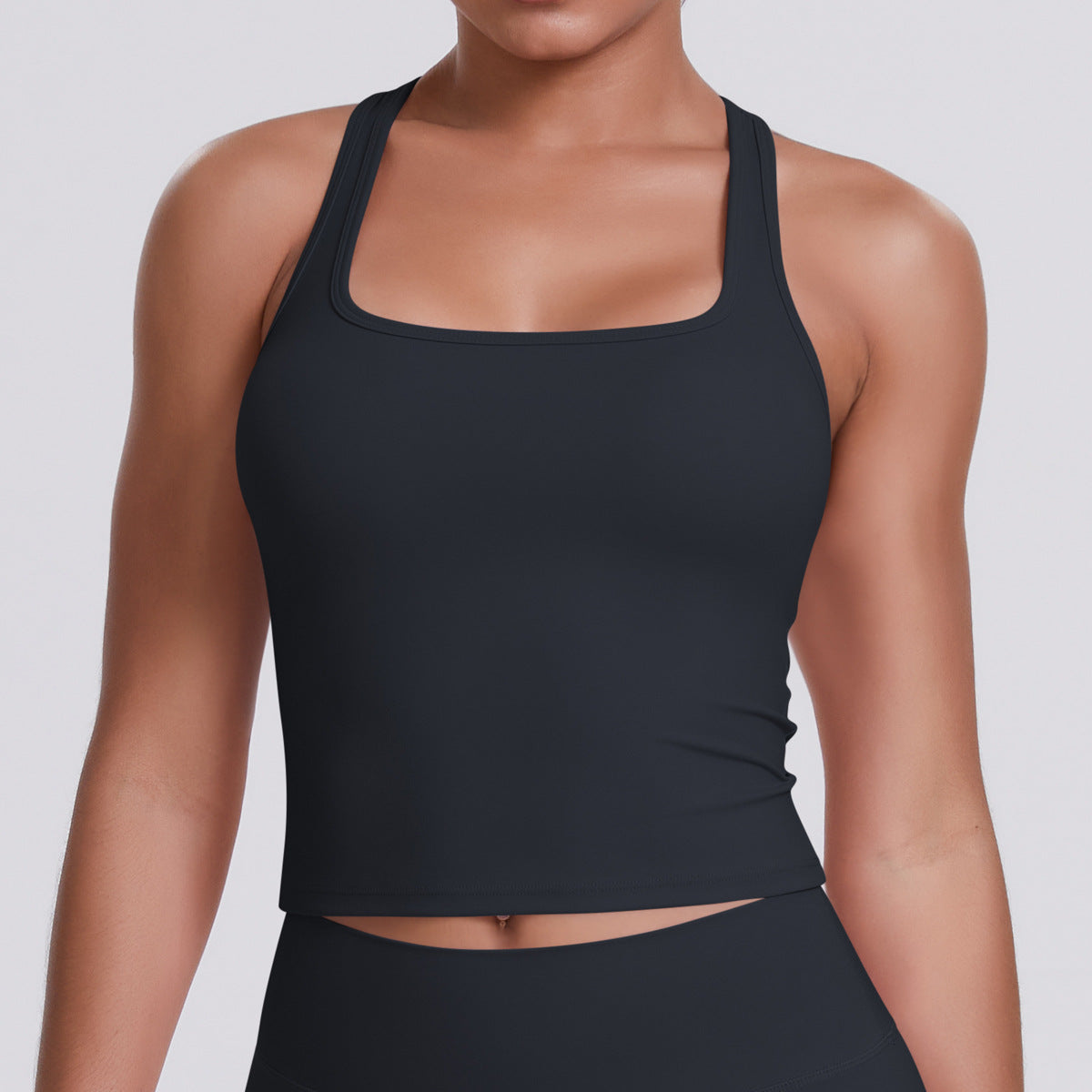 Tight-fitting Quick-drying Casual Running And Fitness Top