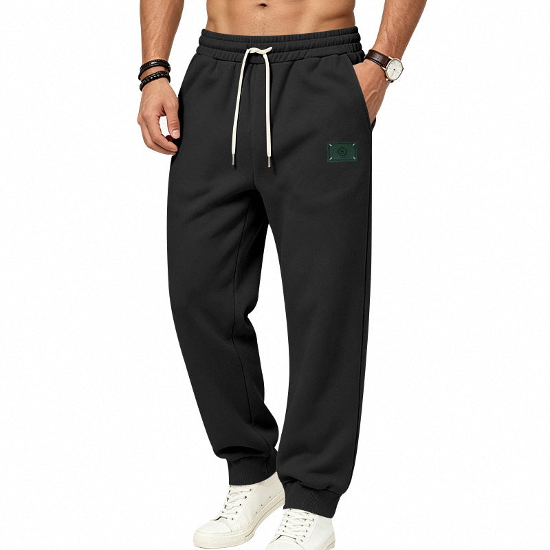 Winter Fleece-Softened Men's Loose Heavyweight Trendy Casual Sports Sweatpants