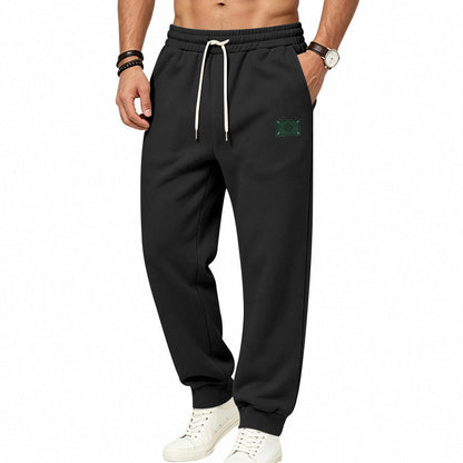 Winter Fleece-Softened Men's Loose Heavyweight Trendy Casual Sports Sweatpants