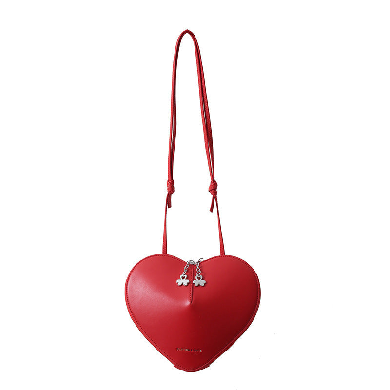 Fashion Niche New Bag Women's 2024 Internet Celebrant Love Niche Design Four Seasons Personalized Explosions All-match Crossbody Bag