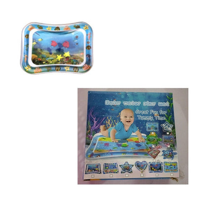 Baby Inflatable Water Mat, Infants Summer Beach Water Mat Patted Pad Water Cushion For Infants Toddlers Summer Activity Play Toys Baby Pillows