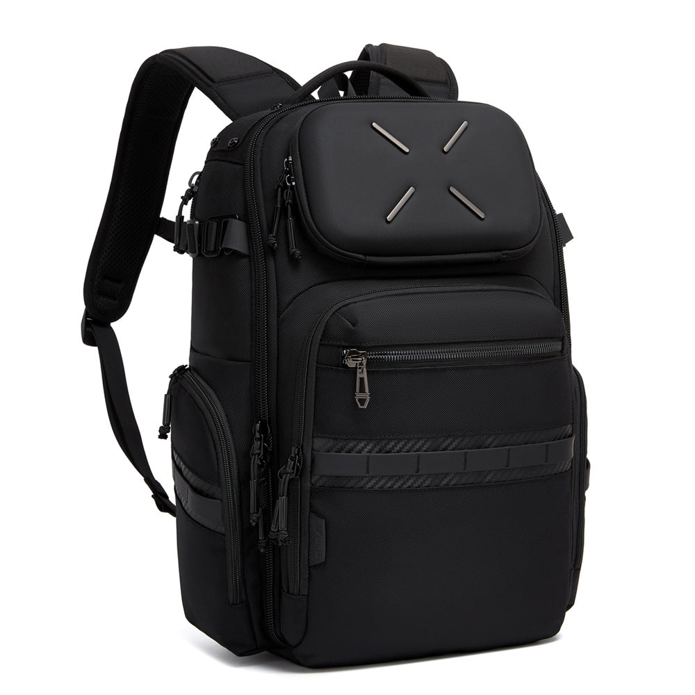 Mens Backpack Large-Capacity Water-Resistant Laptop Bag