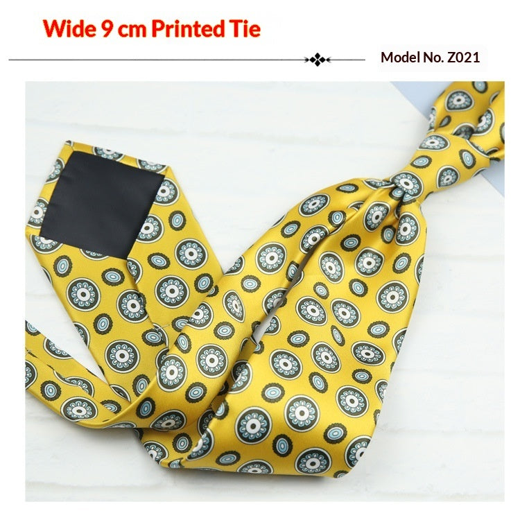 Printed Casual Patterned Vintage Tie