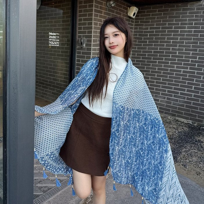 Multifunctional Neck Scarf For Air-Conditioned Rooms