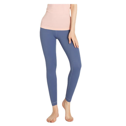 European And American Style Double-Sided Stretch Running Sports Pants High-Waisted Butt-Lifting Peach Butt Solid Color Tight Pocket Yoga Women's Long Pants