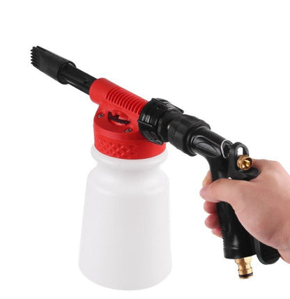 High Pressure Foam Gun Car Wash Sprayer – Adjustable Soap Cannon with Bottle