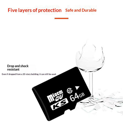Memory Card For A Mobile Phone Controlled Dashcam