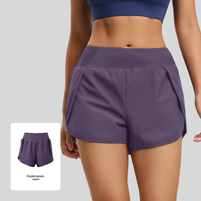 Fake Two-piece Sports Shorts