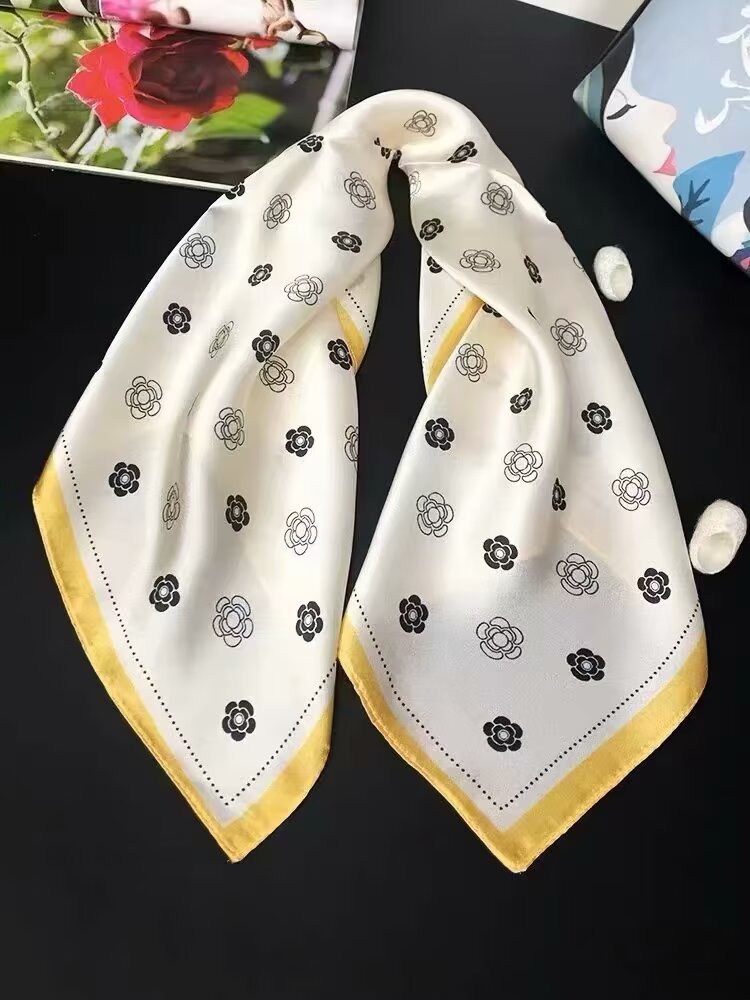 High-end Headscarf Versatile Neck Scarf Hairband Accessory