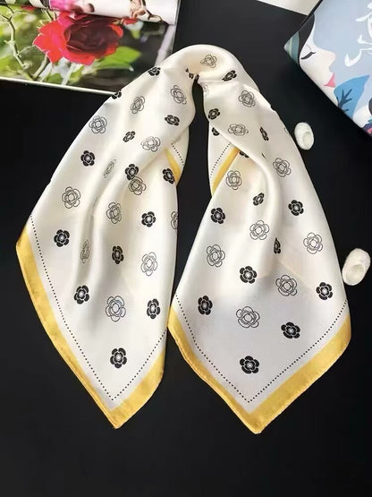 High-end Headscarf Versatile Neck Scarf Hairband Accessory