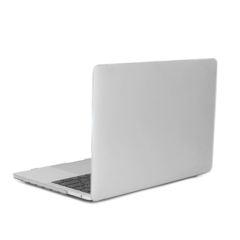 Frosted Crystal Transparent Black Laptop Sleeve