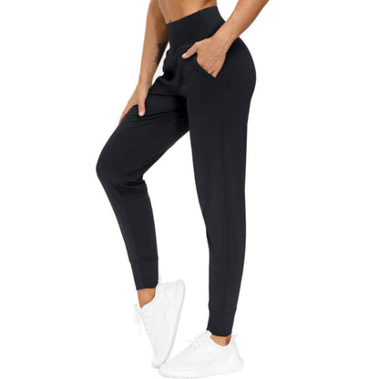 Amazon Women's Patch Pocket Pants Cropped Slim-Fit Stretch Yoga Pants Fitness Sports Running Tights