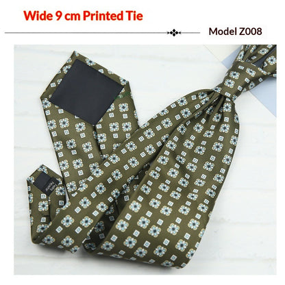 Printed Casual Patterned Vintage Tie