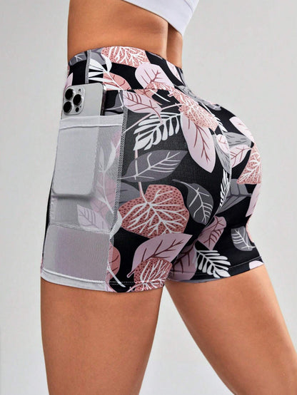 Cross-Border European And American Foreign Trade New Style Sports Casual Versatile Short Skirt With Pockets Yoga Shorts