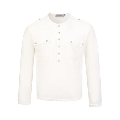 Wool-blend Long-sleeve T-shirt Top
