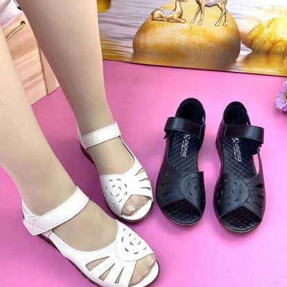 Soft-soled Velcro-fastened Casual Sandals For Everyday Wear