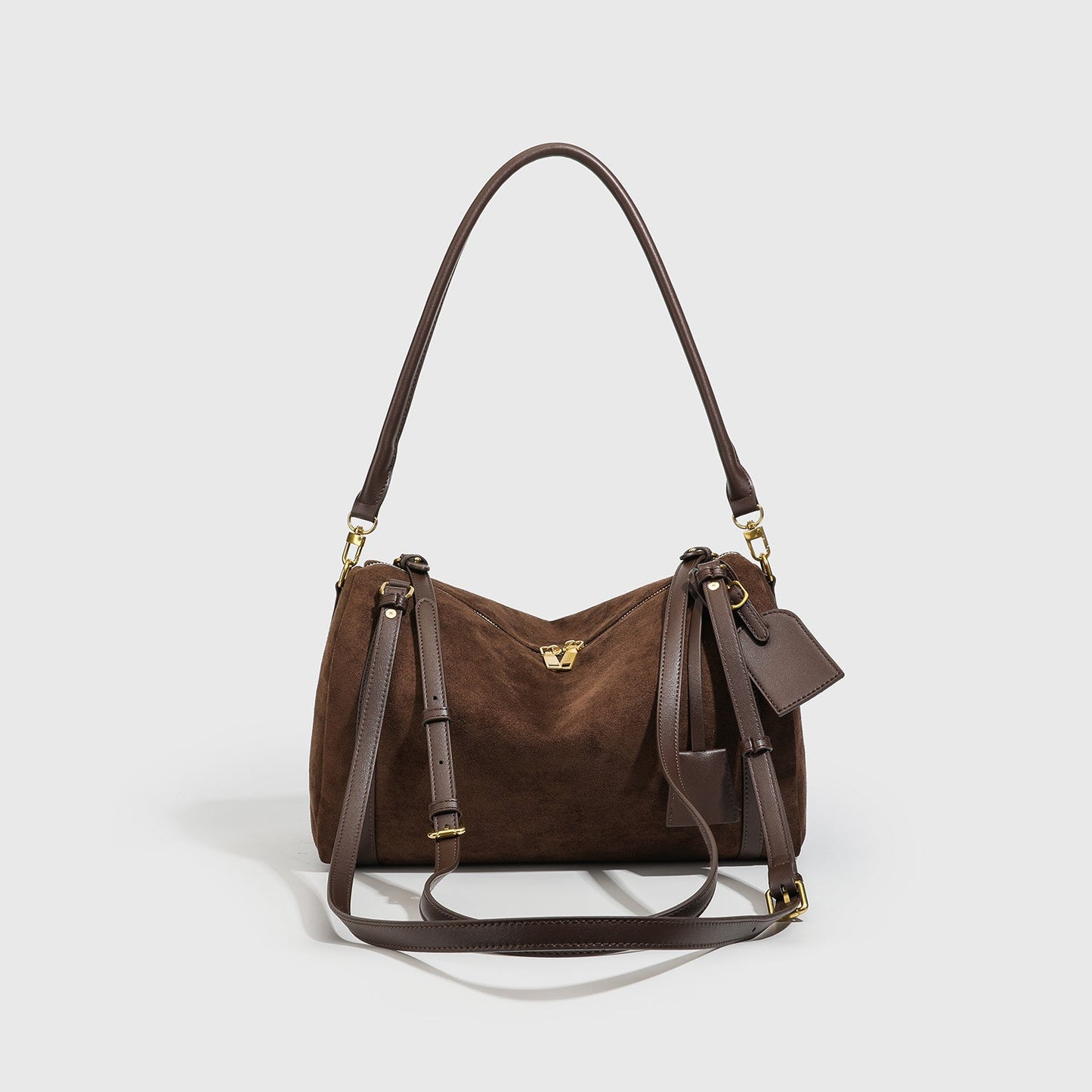 Stylish Minimalist Matte-finish Pillow Bag Large-capacity Commuter Tote For Women