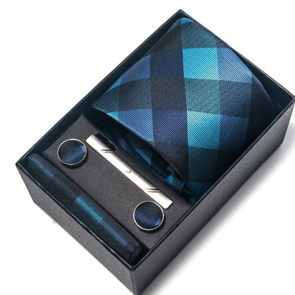 Direct-supply Mens Polyester Yarn-dyed Jacquard Formal Tie