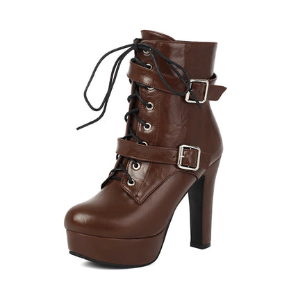 British-style Sleek Stiletto Womens Boots