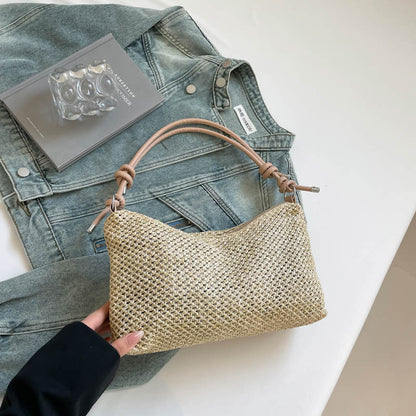Handwoven Retro All-Match Large-Capacity Shoulder Bag