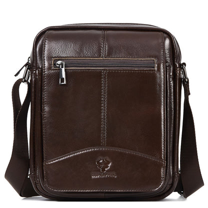 Genuine Leather Casual Crossbody Bag Vintage Cowhide