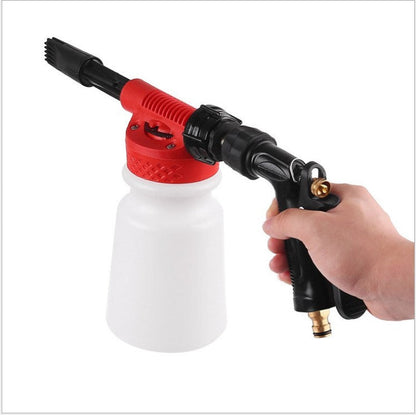 High Pressure Foam Gun Car Wash Sprayer – Adjustable Soap Cannon with Bottle