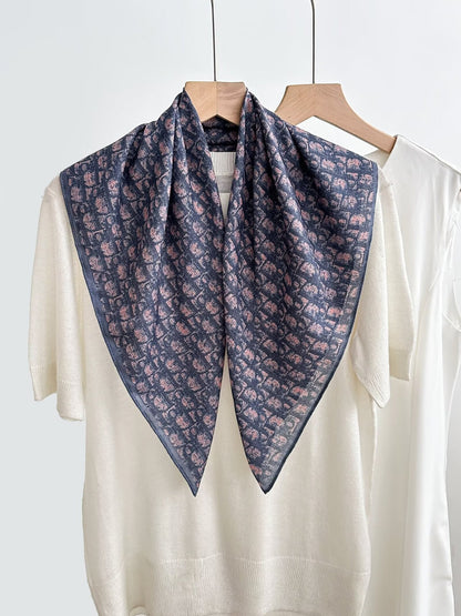 Women's Vintage High-end Outer Silk Scarf