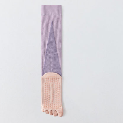 Womens Five-finger Socks For Sports And Yoga Quick-drying