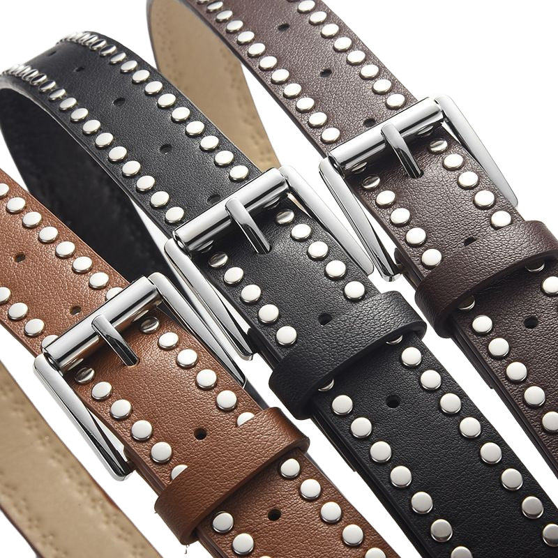 Womens Versatile Casual Denim Belt