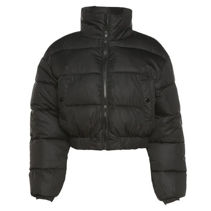 Fashionable Womens Short Loose-fitting Jacket Coat