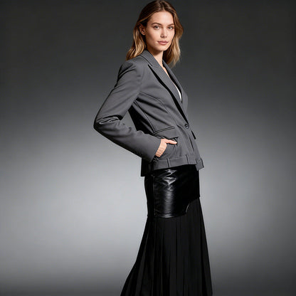 Elegant Work-appropriate Blazer For Women With A High-end Vibe