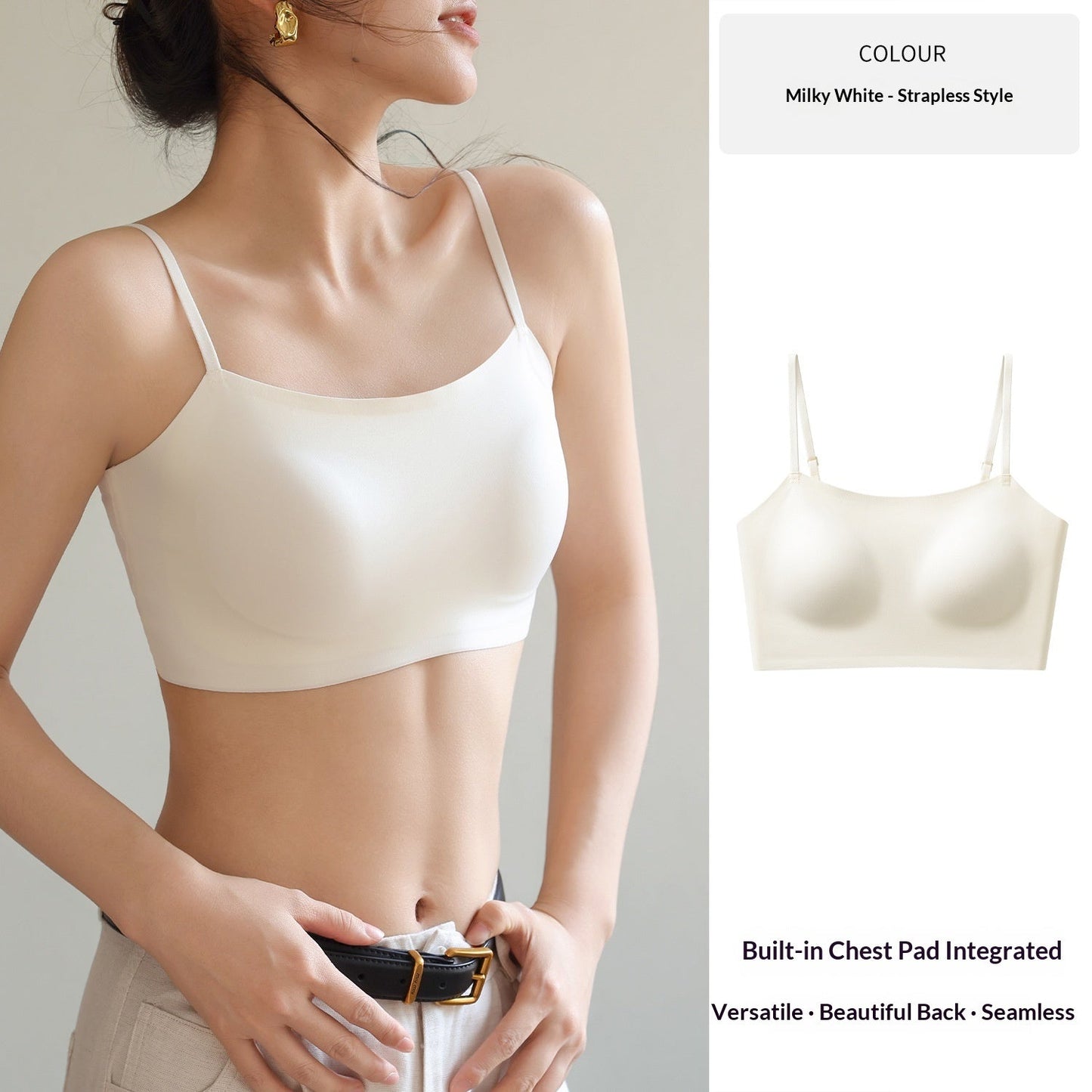 Flawless Liquid Foundation Womens Underwear Skin-tone Vest