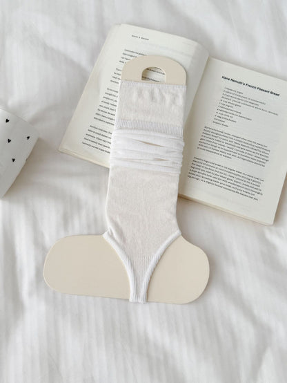 Foot Sock Set Flat Slouchy Socks Sun-protection Breathable Slimming Long-length