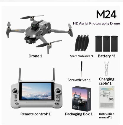 Cross-border New Product M24 Brushless Drone With Airdrop Capability