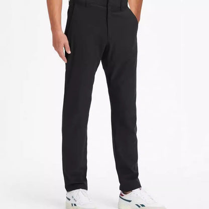 Casual Truly Slim-fit Plus-size Solid-color Mens Dress Pants