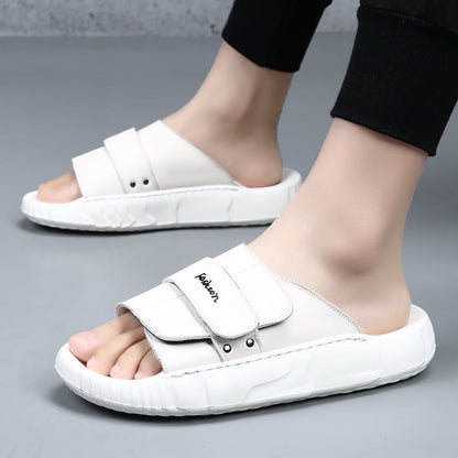 Outdoor Non-slip Abrasion-resistant Sandals Made From Full-grain Cowhide