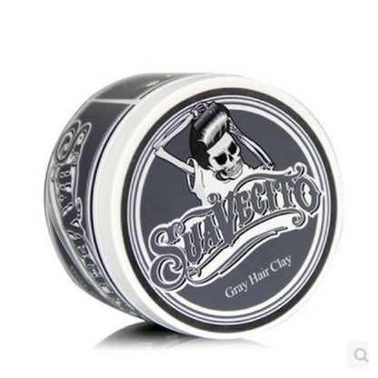 Suavecito Silver Gray Hair Dye Clay Pomade