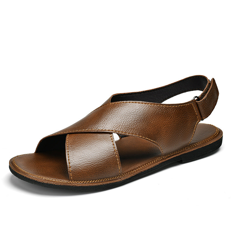 Men's Outdoor Beach Casual Sandals - Lightweight Summer Slip-On Footwear for Walking and Vacation