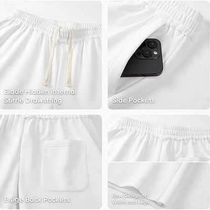 Summer American-style Mens Straight-leg Pants
