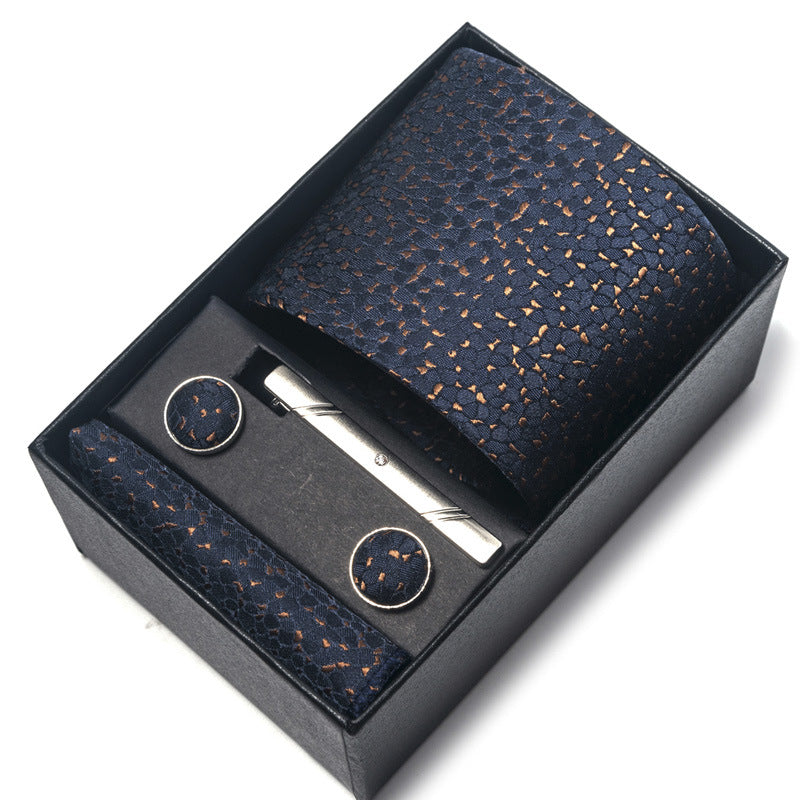 Direct-supply Mens Polyester Yarn-dyed Jacquard Formal Tie