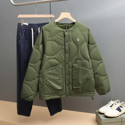 Mens Lightweight Sports-Style Down Jacket