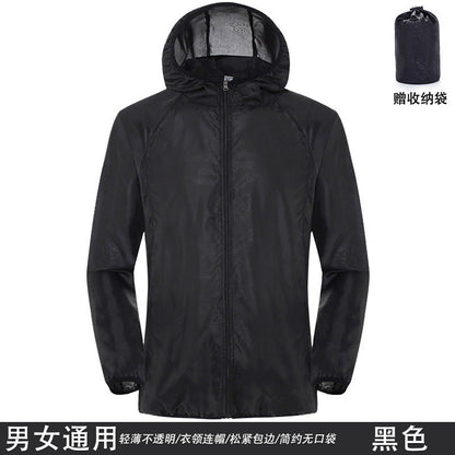 New Sun Protection Clothing Couple Outdoor Skin Clothing Women's UV Protection Sports Skin Windbreaker Sun Protection Clothes Men